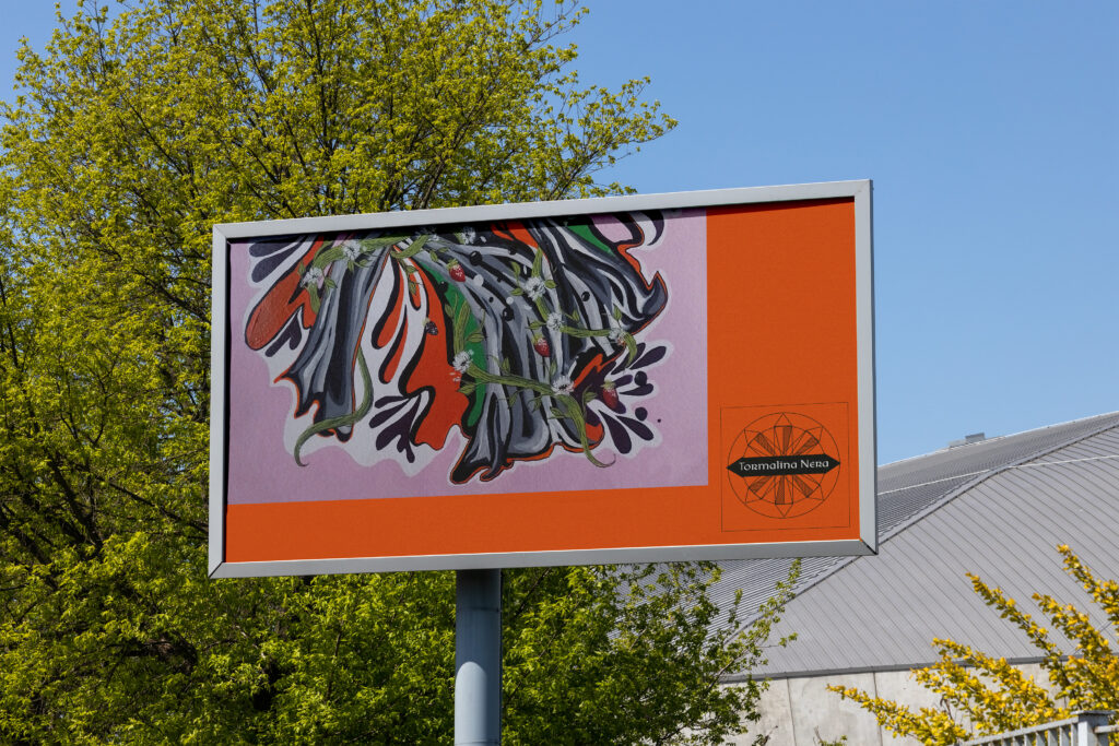 billboard mockup tormalina nera