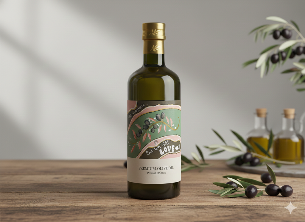 Olives illustration gemini generated image jtekrejtekrejtek