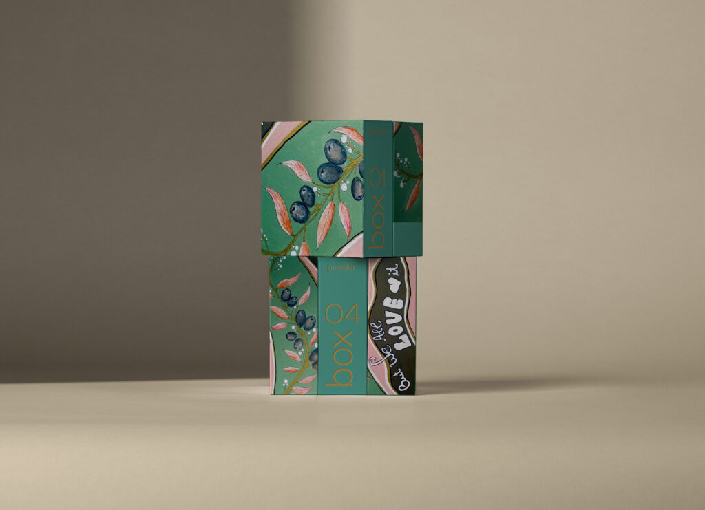 square brand boxes set free psd mockup azeitonas