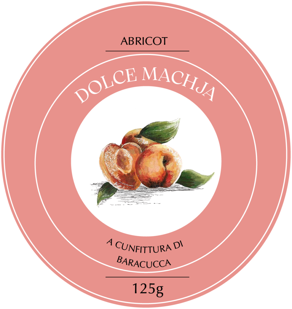 Étiquette du confiture d