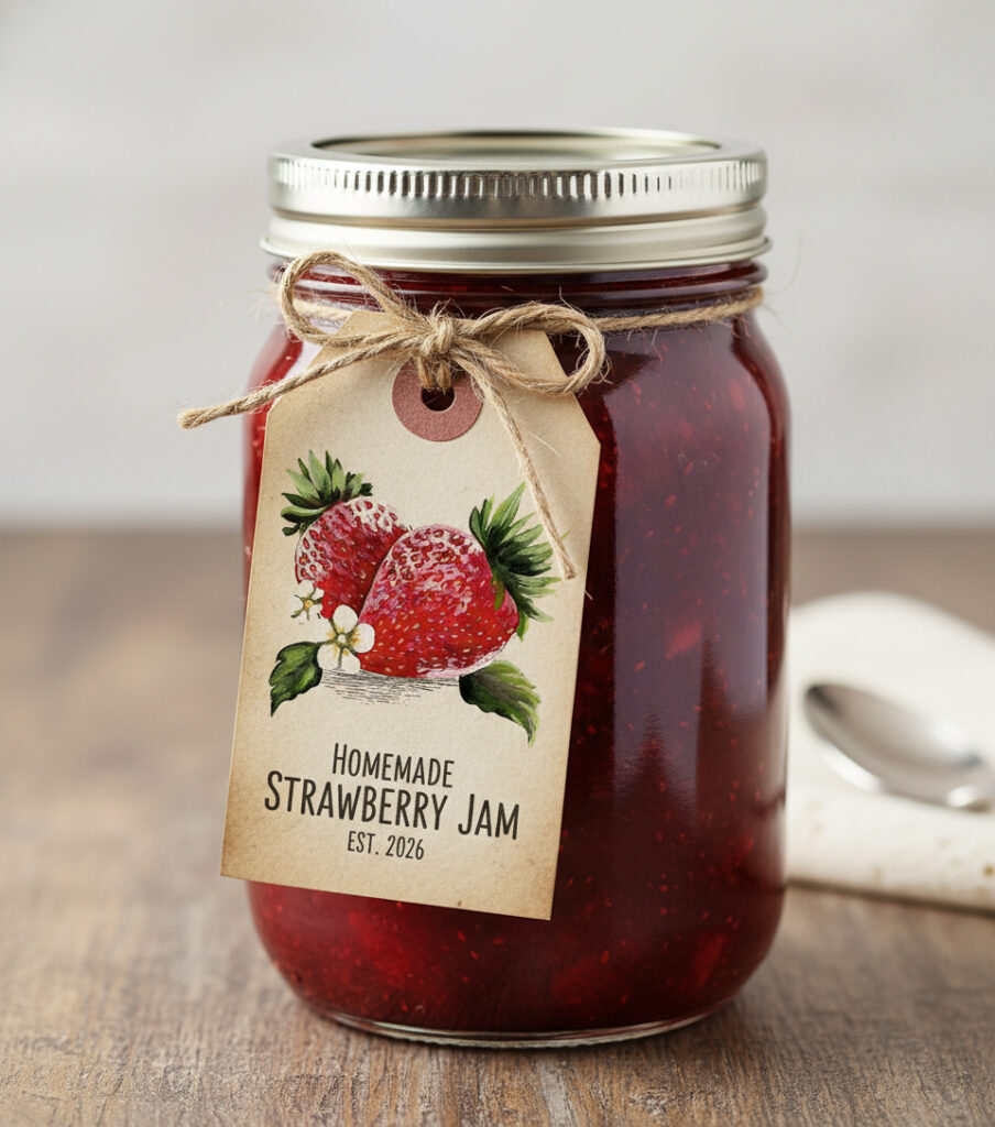 tag strawberry jelly