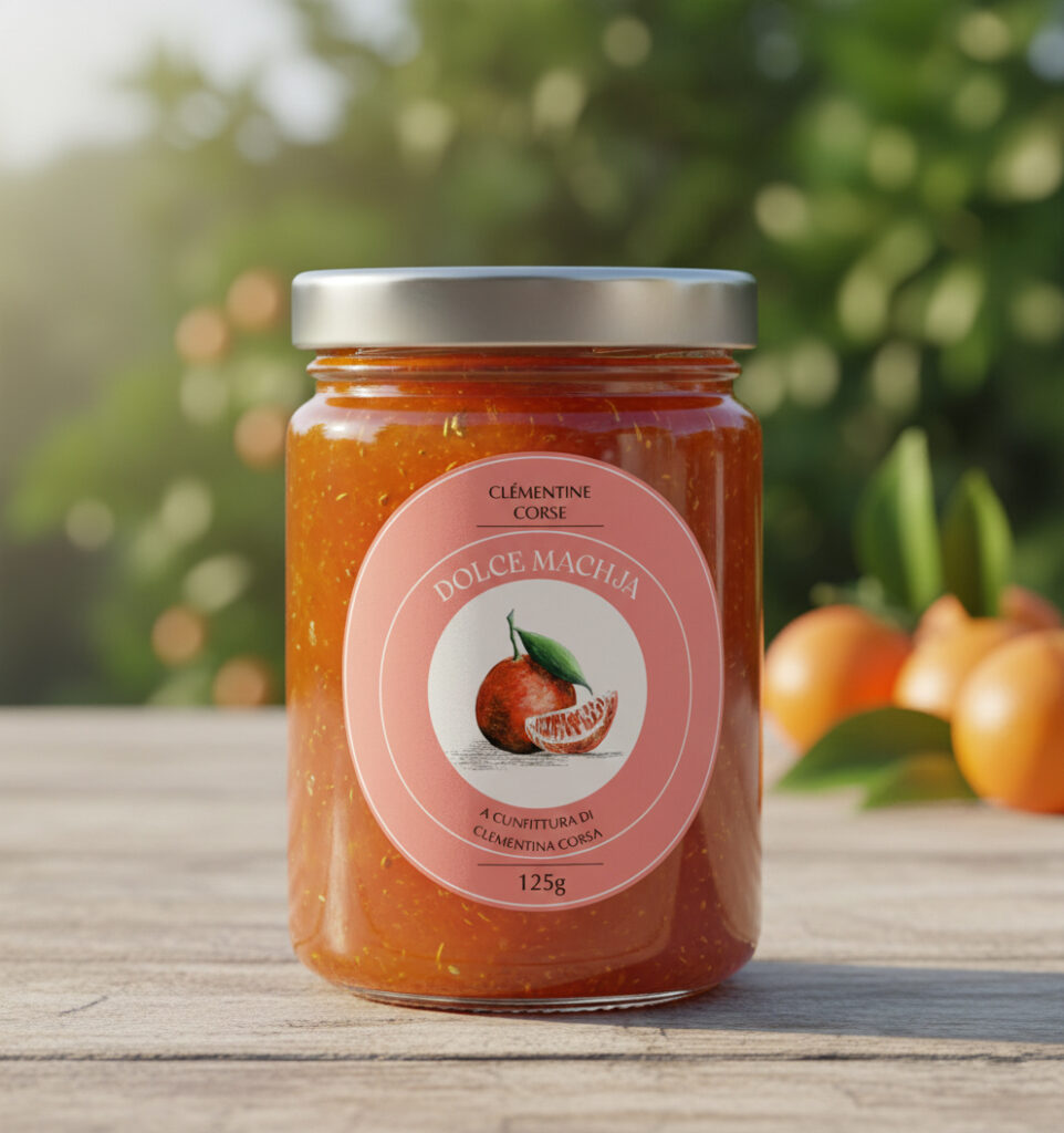 tangerine jelly packaging